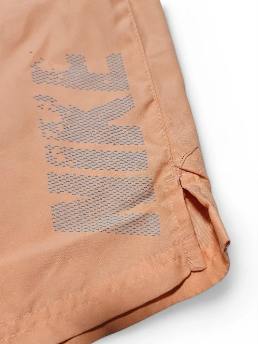Nike Swim Trunks Men's Orange & Blue Drawstring Size XL